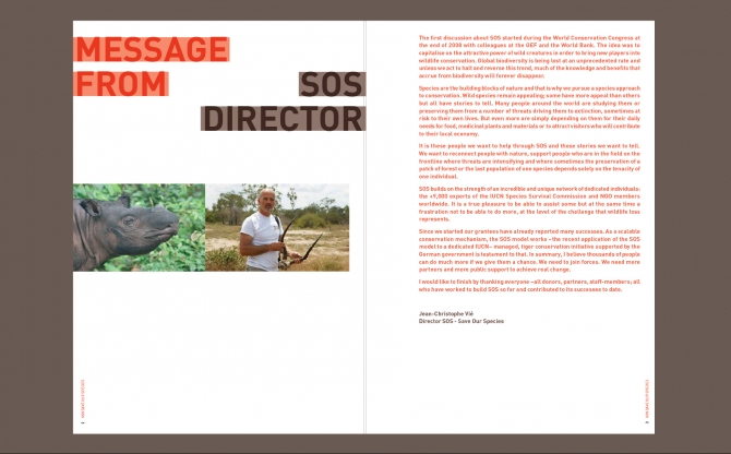 SOS Save Our Species|Activity Report